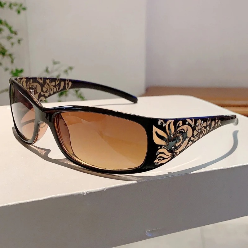 نظارات شمسية نسائية أنيقة مزين - مراجعة Sunglasses Cat Eye وسعره