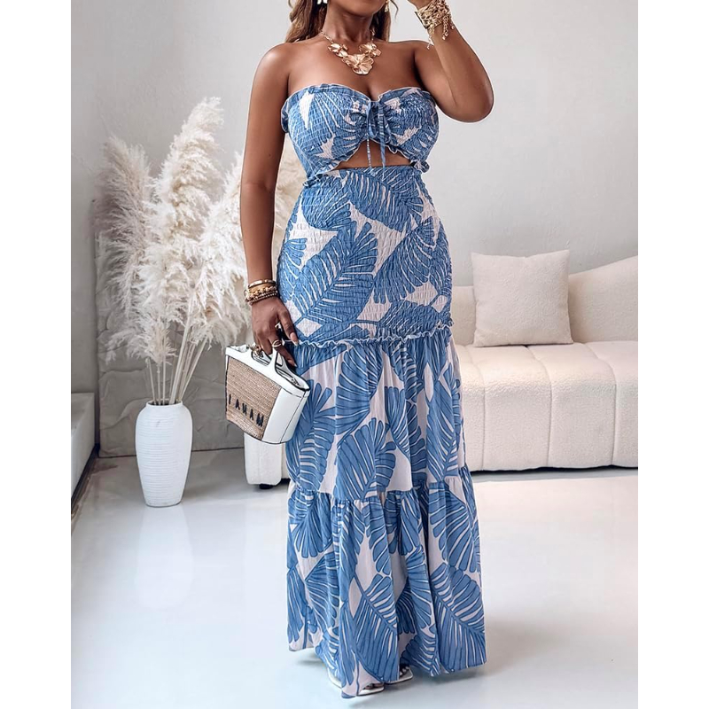 فستان ماكسي نسائي من تشيكمي بت - مراجعة Maxi Dress Halter وسعره