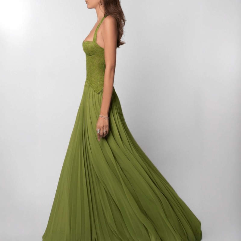 فستان ماكسي نسائي مثير بقصة من - مراجعة Maxi Dress Halter وسعره