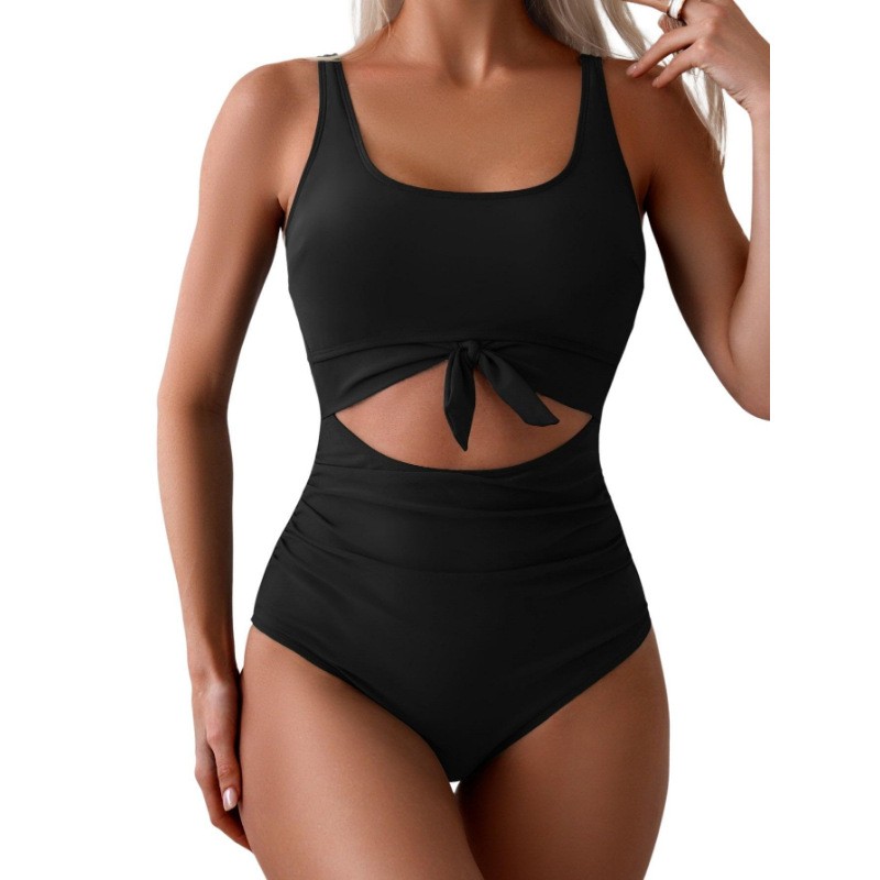 بدلة سباحة تانكيني نسائية بتصم - مراجعة Swimsuit Bikini Ruched وسعره